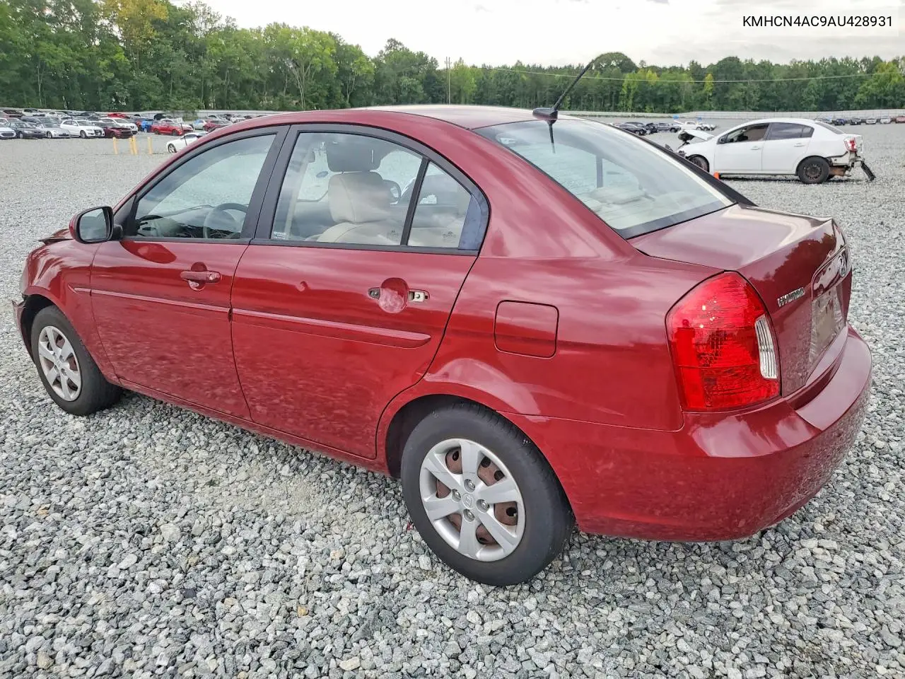 2010 Hyundai Accent Gls VIN: KMHCN4AC9AU428931 Lot: 62288696