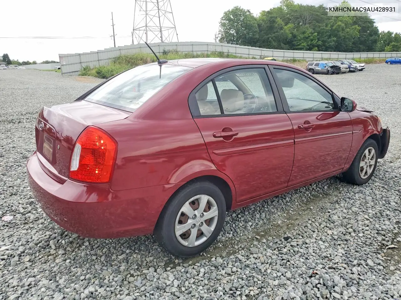 2010 Hyundai Accent Gls VIN: KMHCN4AC9AU428931 Lot: 62288696