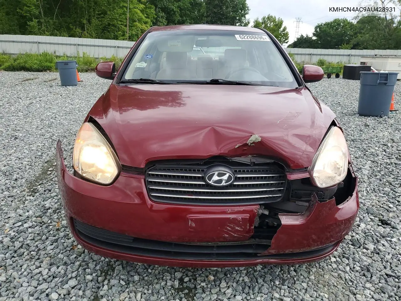 2010 Hyundai Accent Gls VIN: KMHCN4AC9AU428931 Lot: 62288696