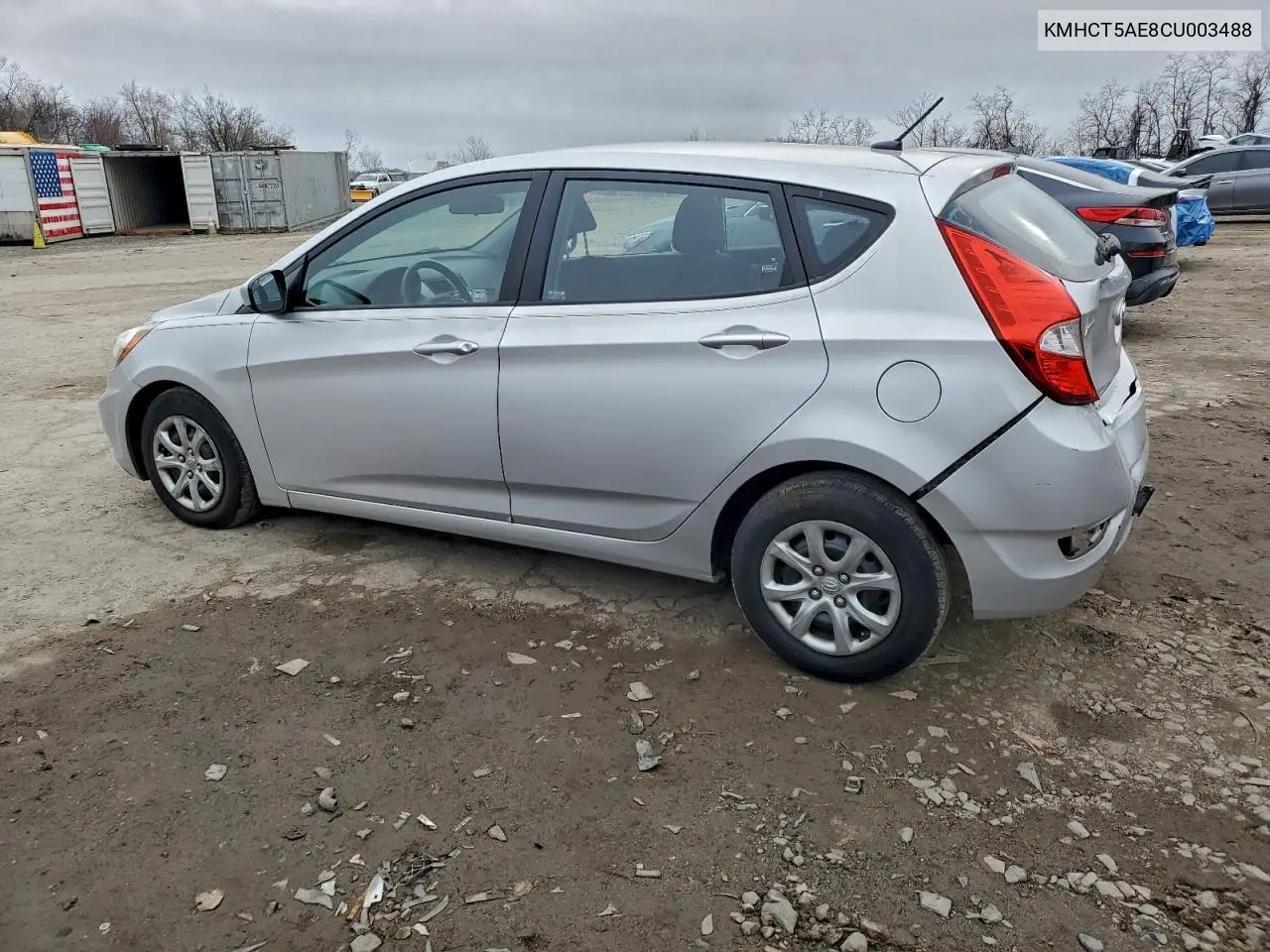 KMHCT5AE8CU003488 2012 Hyundai Accent Gls