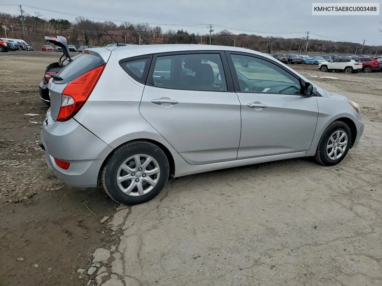 KMHCT5AE8CU003488 2012 Hyundai Accent Gls