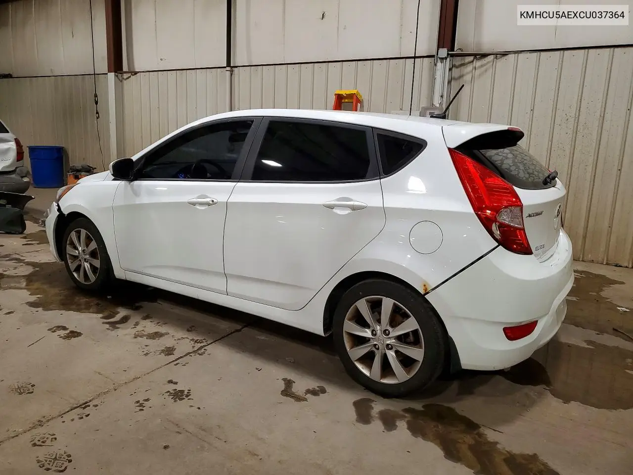 2012 Hyundai Accent Se VIN: KMHCU5AEXCU037364 Lot: 61298326