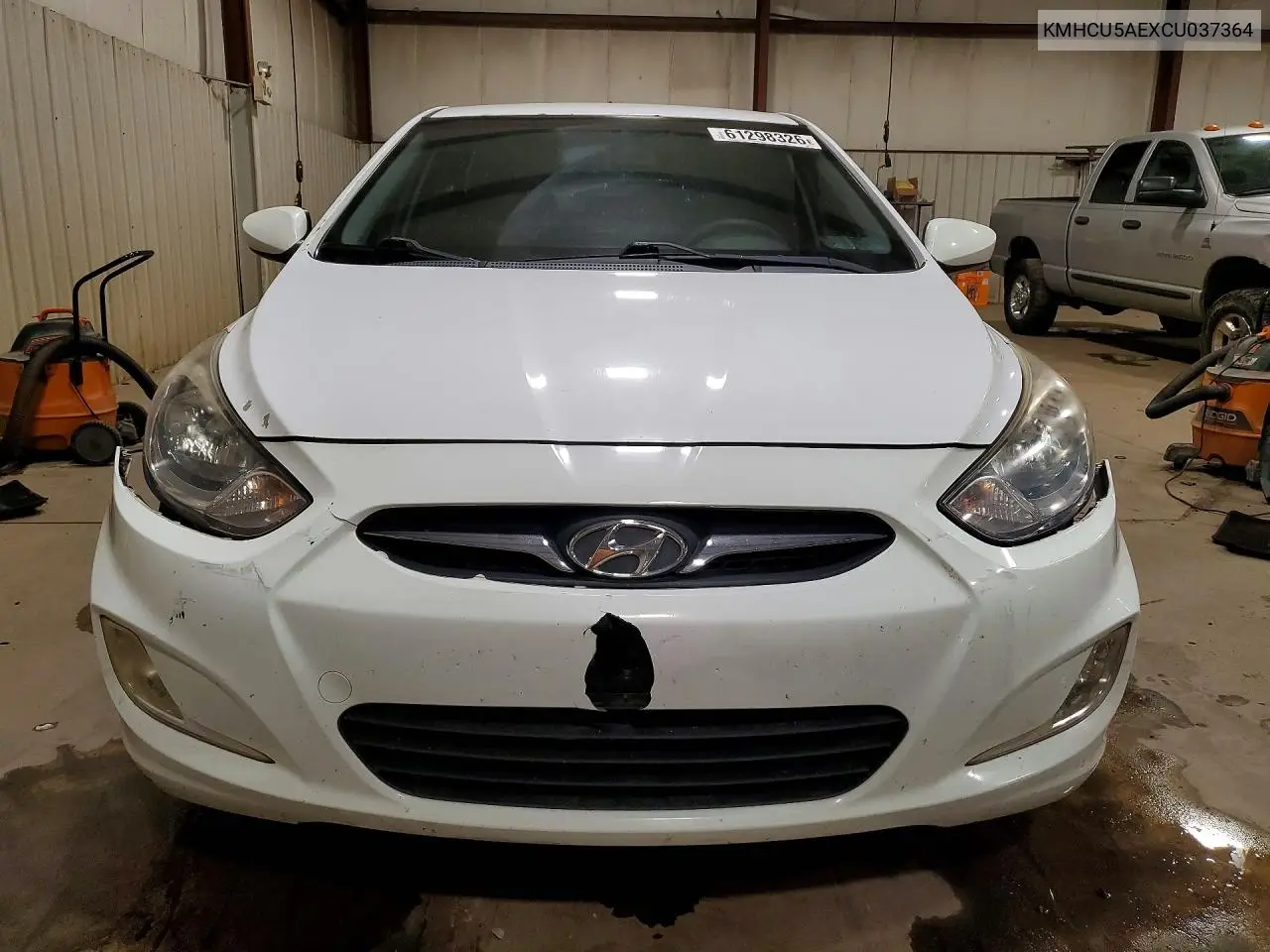 2012 Hyundai Accent Se VIN: KMHCU5AEXCU037364 Lot: 61298326