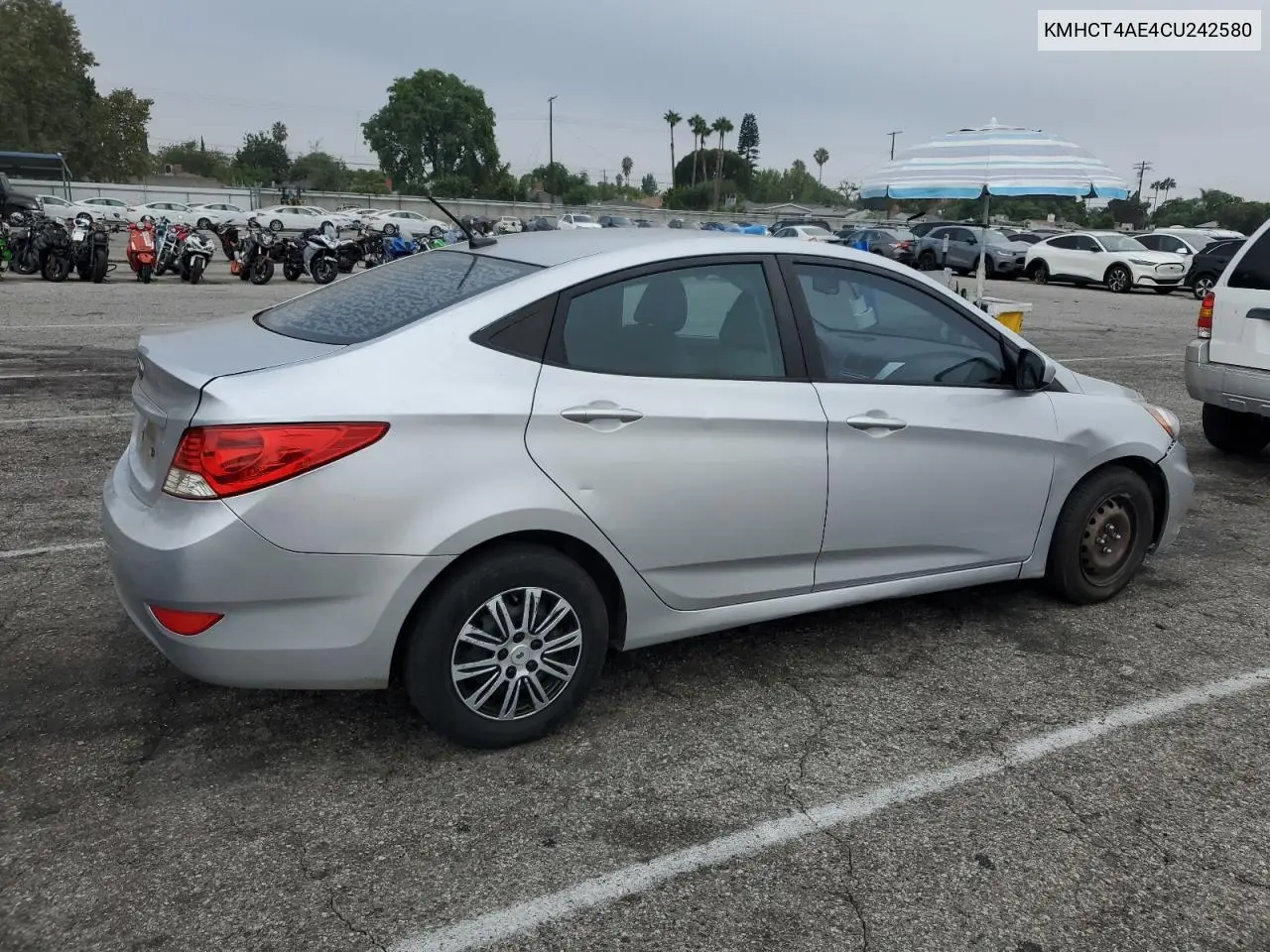 KMHCT4AE4CU242580 2012 Hyundai Accent Gls