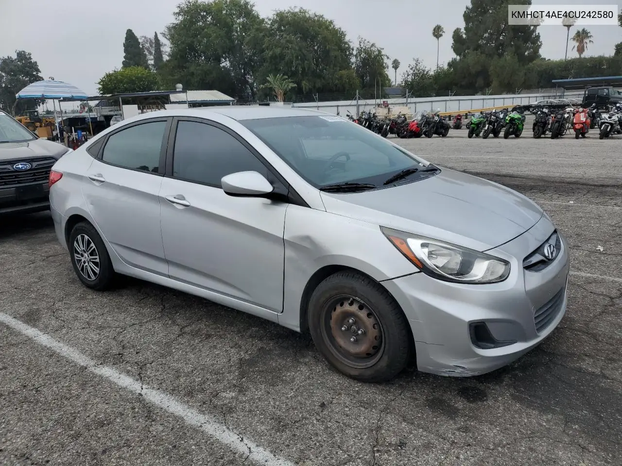 KMHCT4AE4CU242580 2012 Hyundai Accent Gls