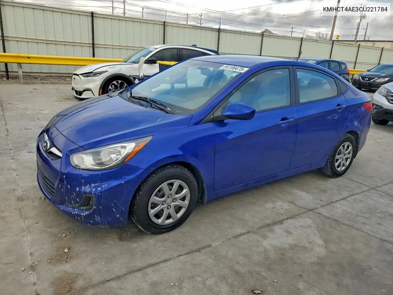 KMHCT4AE3CU221784 2012 Hyundai Accent