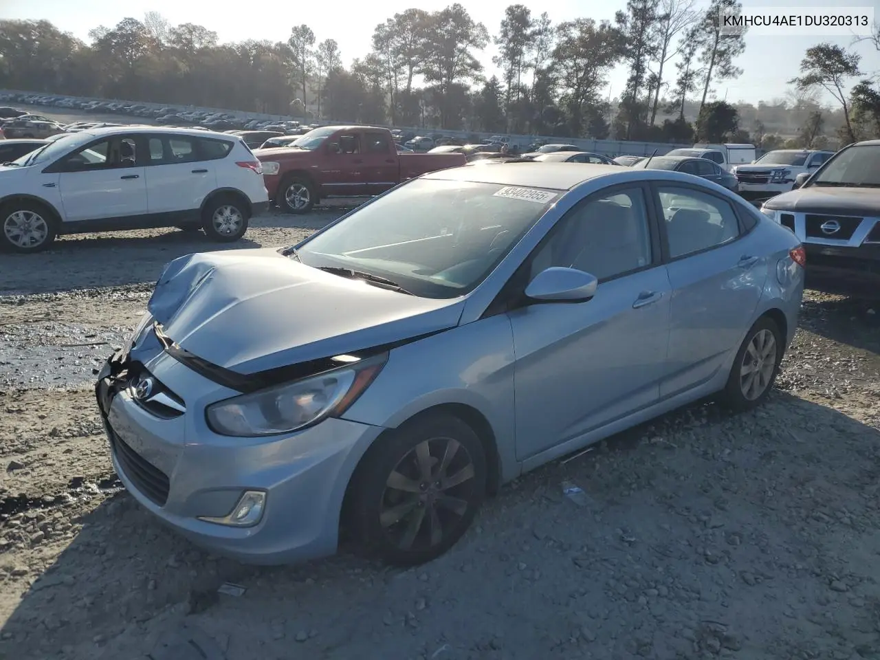 KMHCU4AE1DU320313 2013 Hyundai Accent Gls