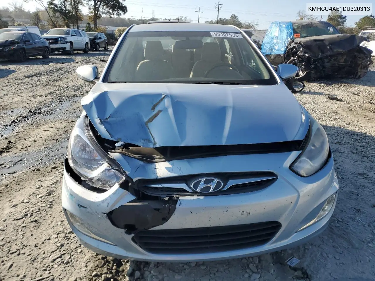 KMHCU4AE1DU320313 2013 Hyundai Accent Gls