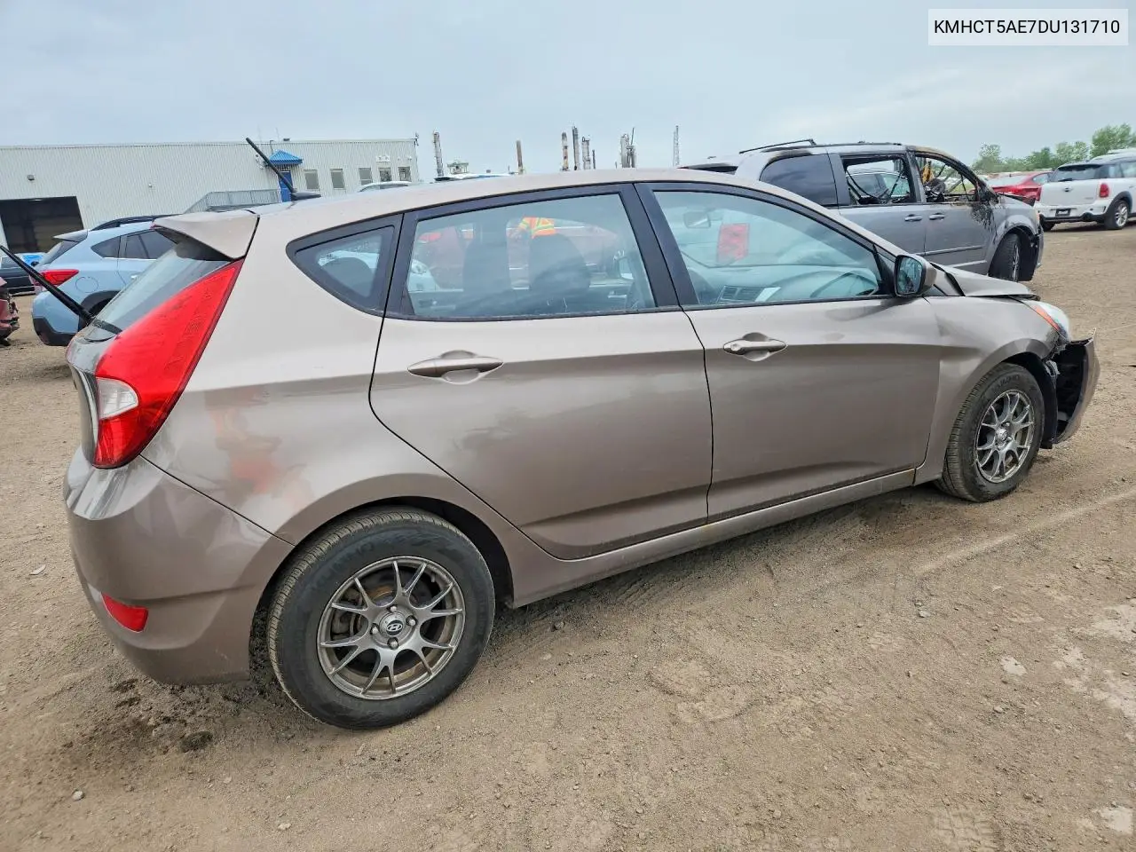 2013 Hyundai Accent Gs VIN: KMHCT5AE7DU131710 Lot: 60169536