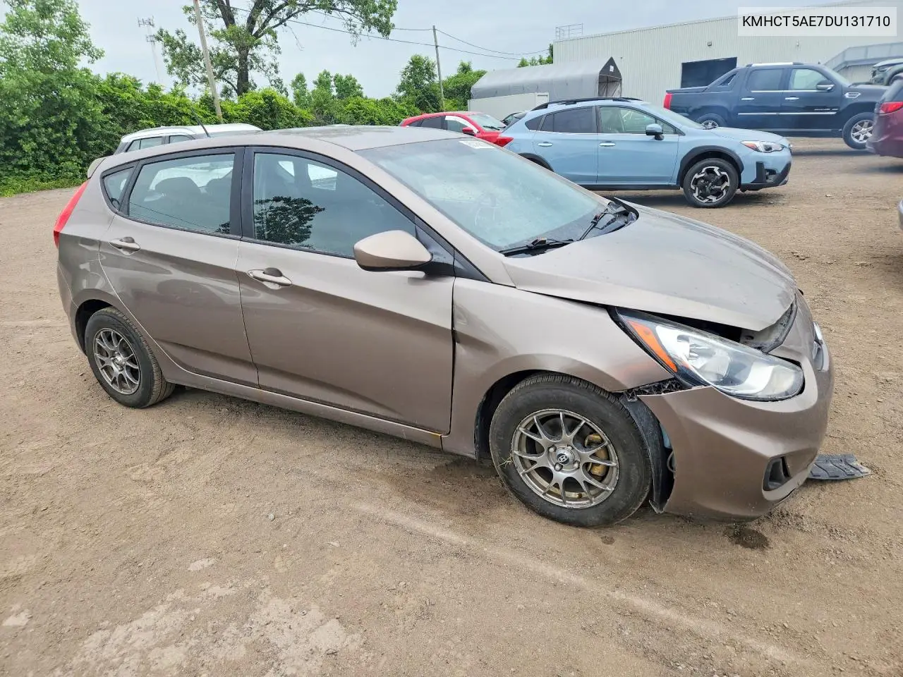 2013 Hyundai Accent Gs VIN: KMHCT5AE7DU131710 Lot: 60169536