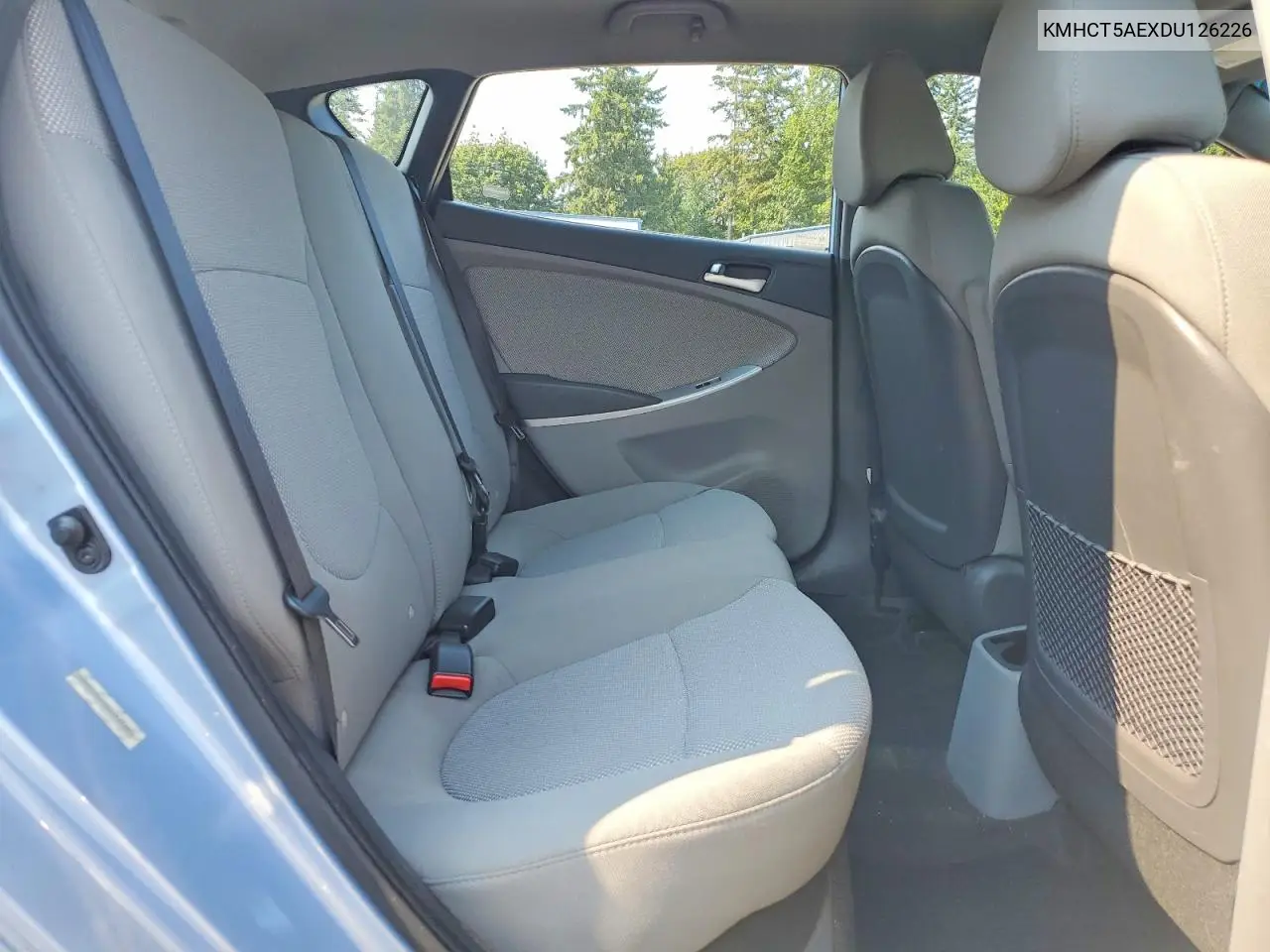 2013 Hyundai Accent Gs VIN: KMHCT5AEXDU126226 Lot: 60590946
