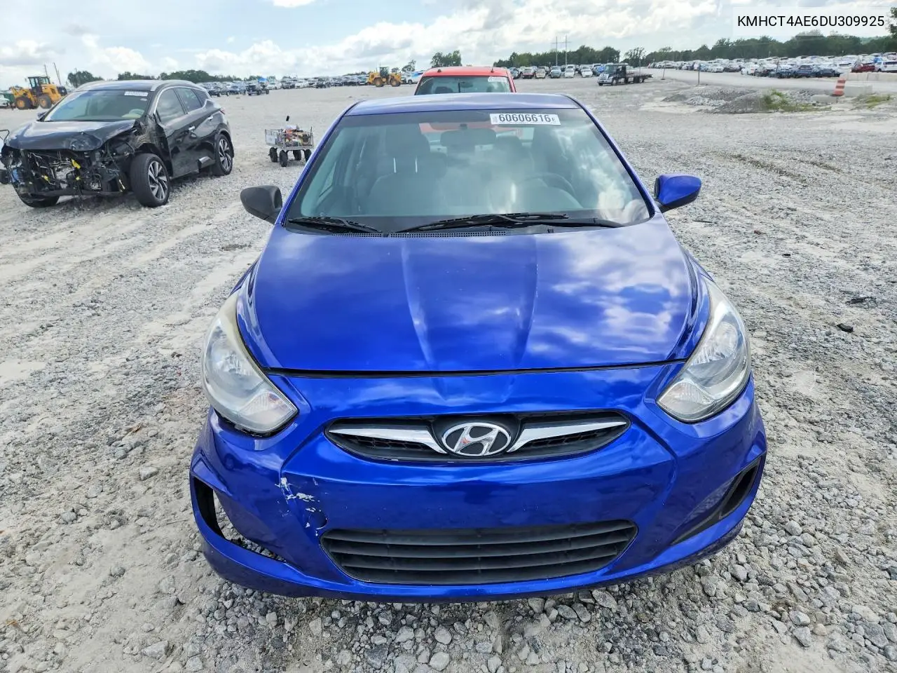 2013 Hyundai Accent Gls VIN: KMHCT4AE6DU309925 Lot: 60606616