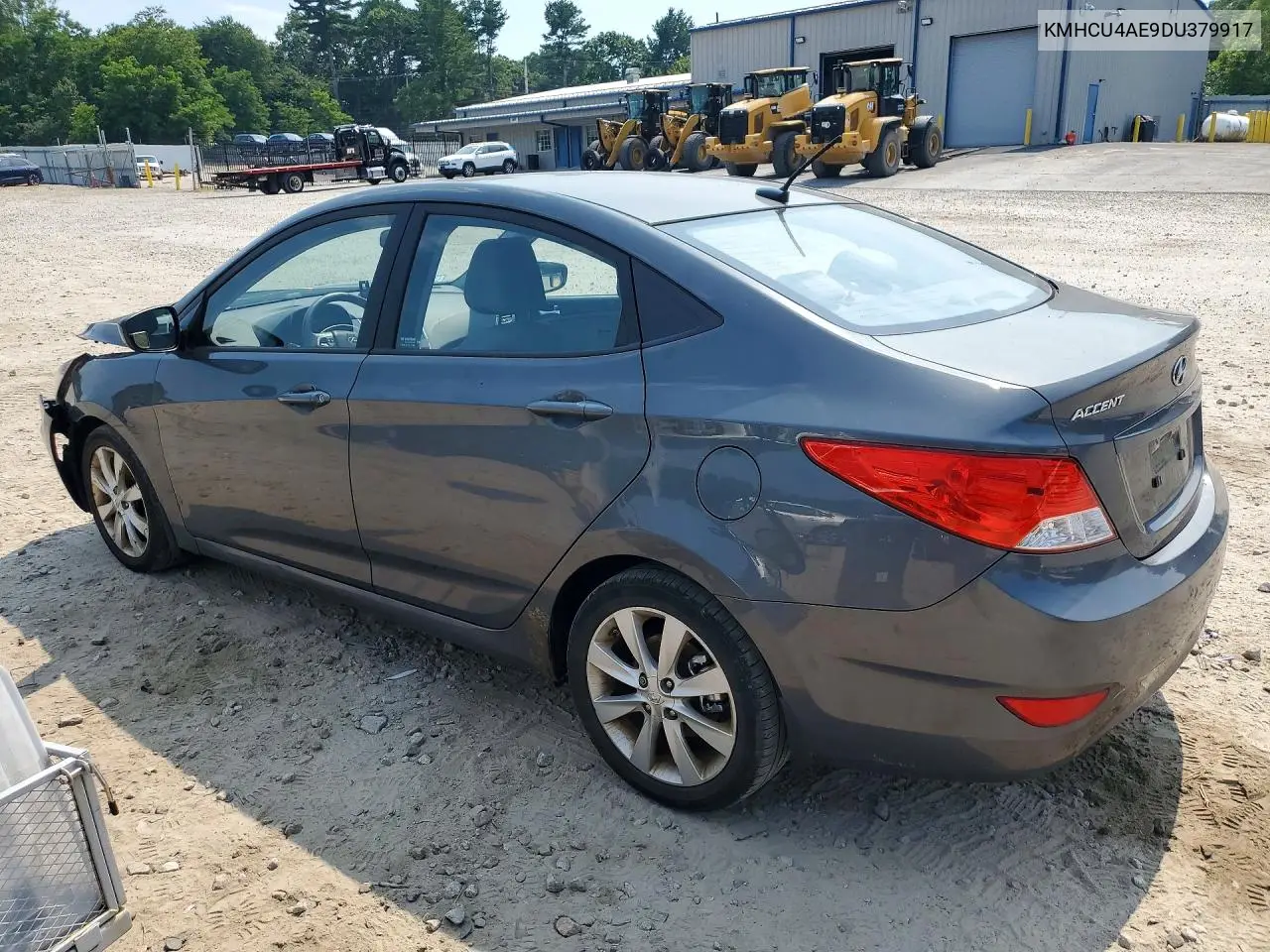 2013 Hyundai Accent Gls VIN: KMHCU4AE9DU379917 Lot: 61431946