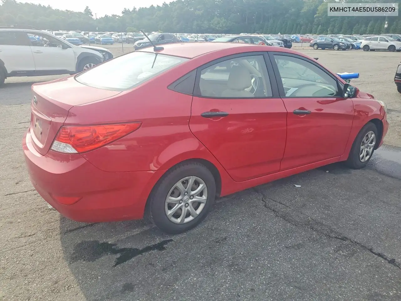 2013 Hyundai Accent Gls VIN: KMHCT4AE5DU586209 Lot: 61510326
