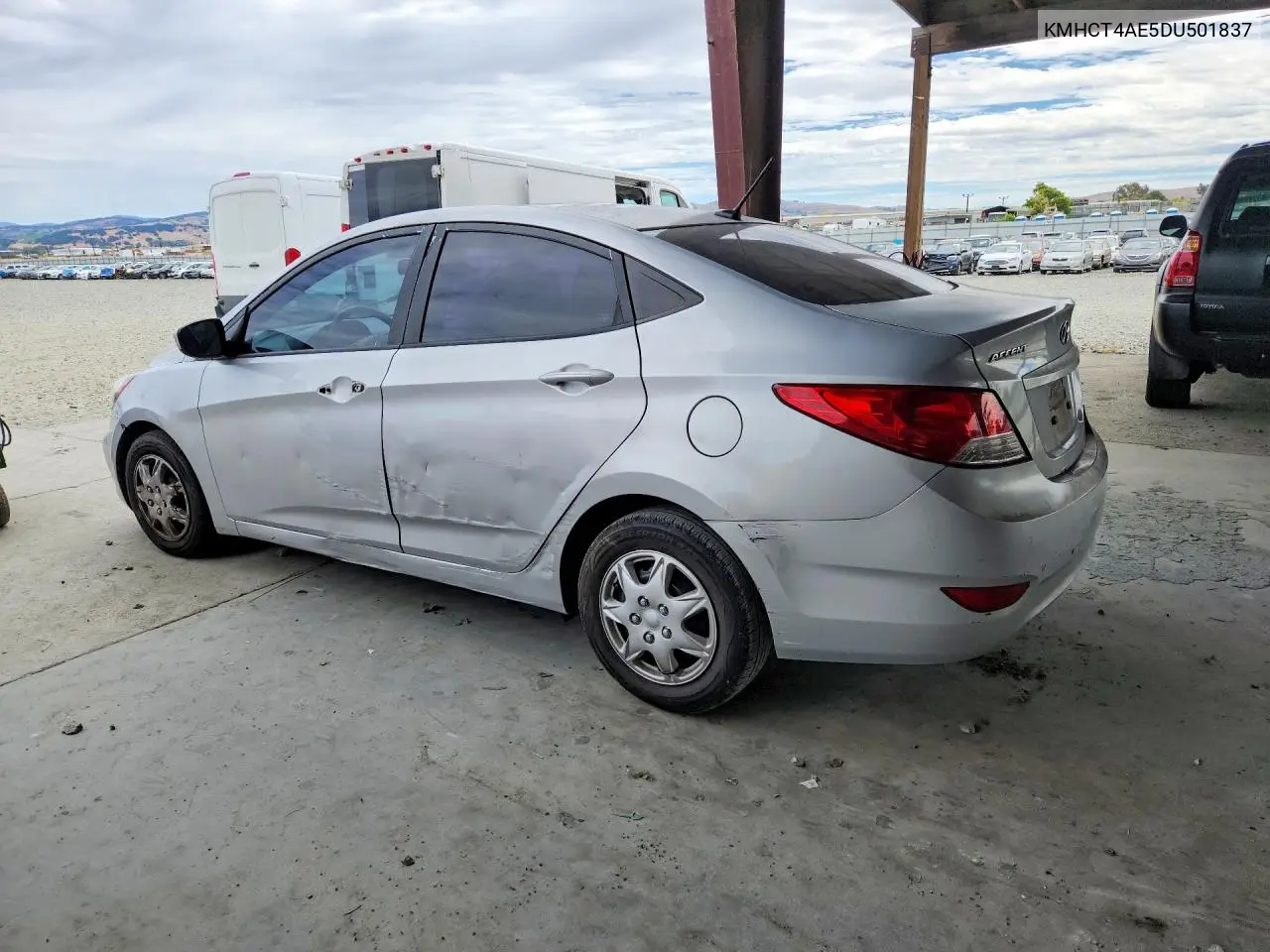 2013 Hyundai Accent Gls VIN: KMHCT4AE5DU501837 Lot: 61518366