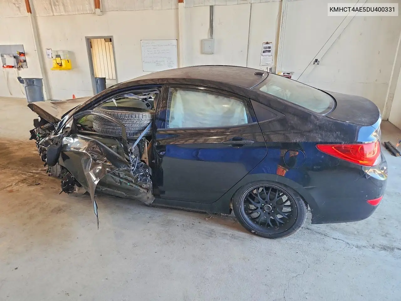 2013 Hyundai Accent Gls VIN: KMHCT4AE5DU400331 Lot: 61589866
