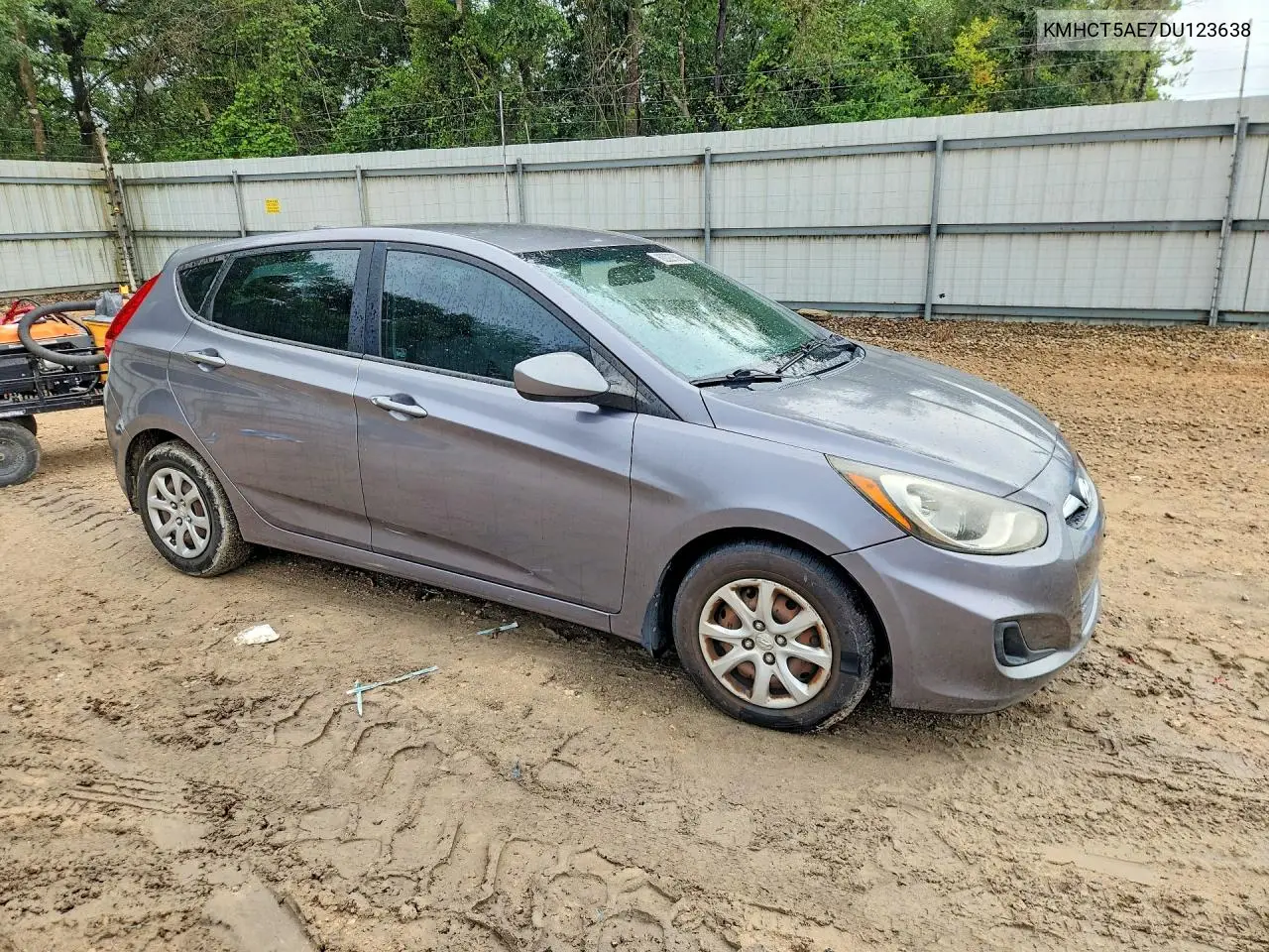 2013 Hyundai Accent Gs VIN: KMHCT5AE7DU123638 Lot: 62027586