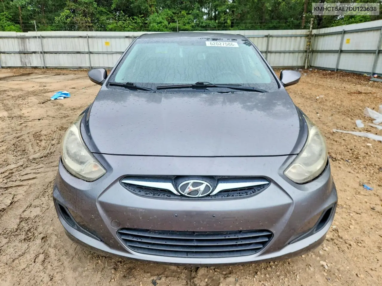 2013 Hyundai Accent Gs VIN: KMHCT5AE7DU123638 Lot: 62027586