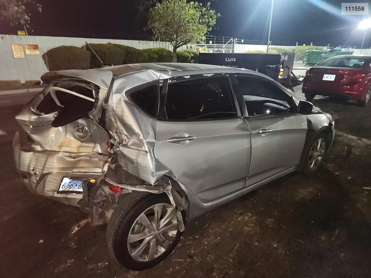 2013 Hyundai Accent Gls VIN: 111558 Lot: 62354546
