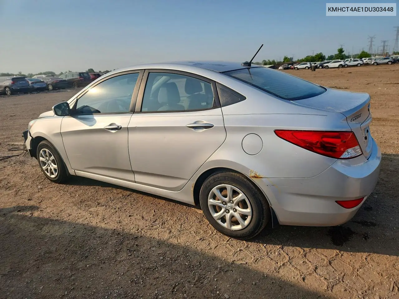 2013 Hyundai Accent Gls VIN: KMHCT4AE1DU303448 Lot: 85603385