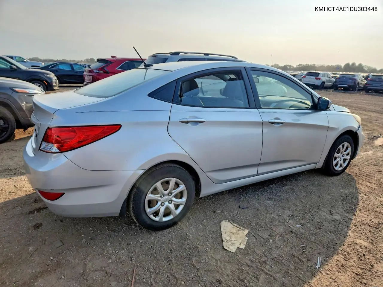 2013 Hyundai Accent Gls VIN: KMHCT4AE1DU303448 Lot: 85603385