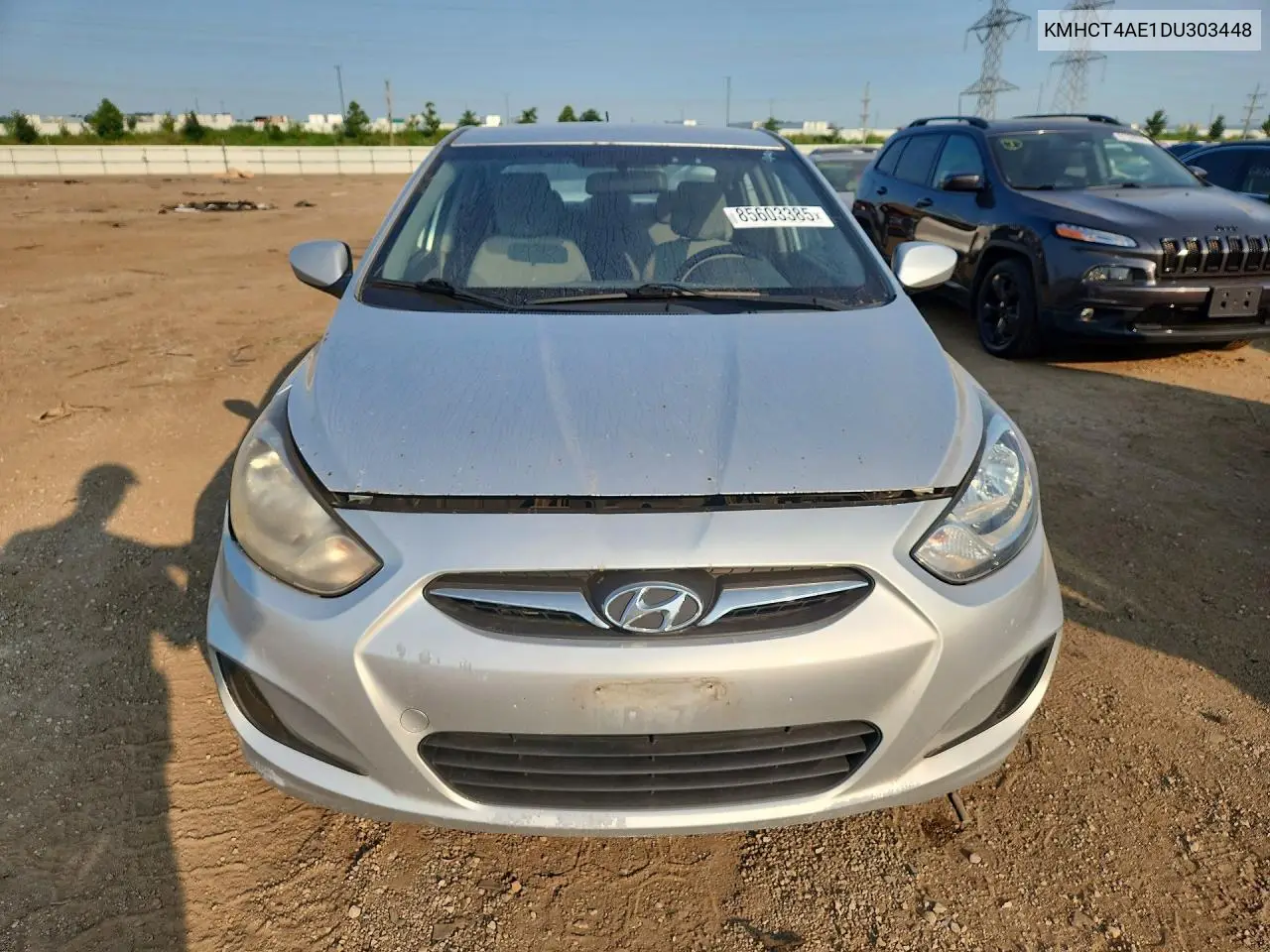2013 Hyundai Accent Gls VIN: KMHCT4AE1DU303448 Lot: 85603385