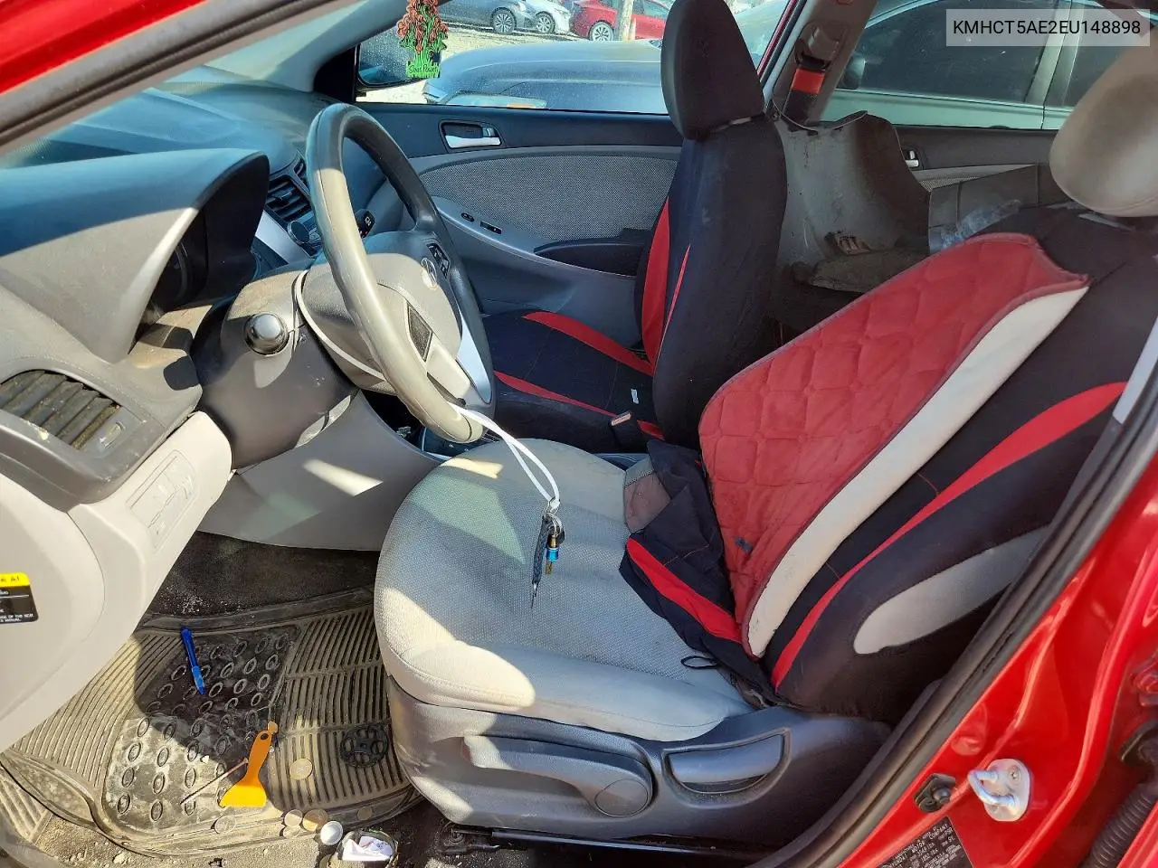 2014 Hyundai Accent Gs VIN: KMHCT5AE2EU148898 Lot: 53665696