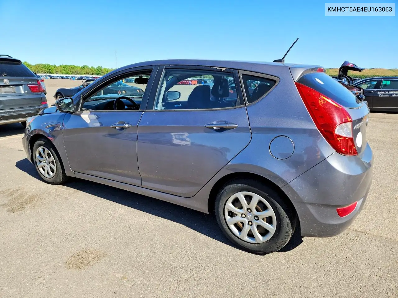 2014 Hyundai Accent Gs VIN: KMHCT5AE4EU163063 Lot: 57568416