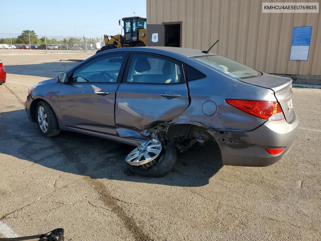 2014 Hyundai Accent Gls VIN: KMHCU4AE5EU769835 Lot: 60882996