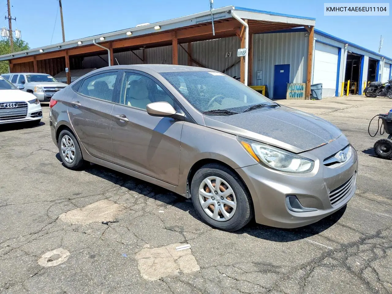 2014 Hyundai Accent Gls VIN: KMHCT4AE6EU11104 Lot: 61567206