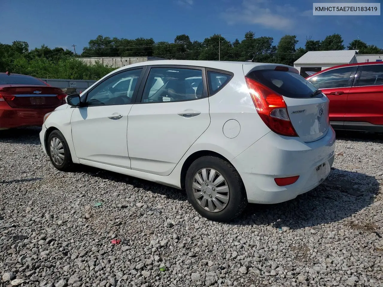 2014 Hyundai Accent Gs VIN: KMHCT5AE7EU183419 Lot: 62026086
