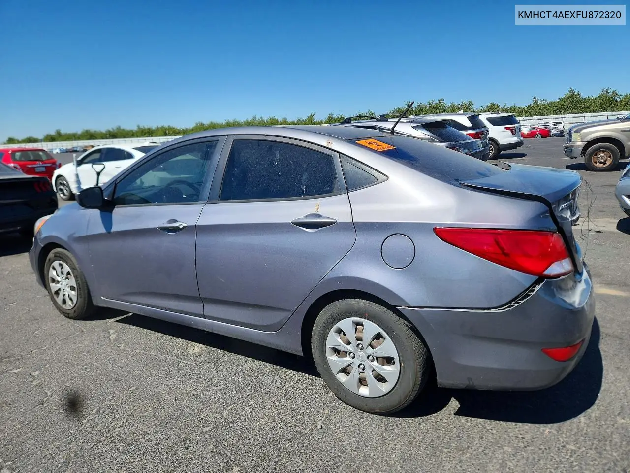 2015 Hyundai Accent Gls VIN: KMHCT4AEXFU872320 Lot: 59702126