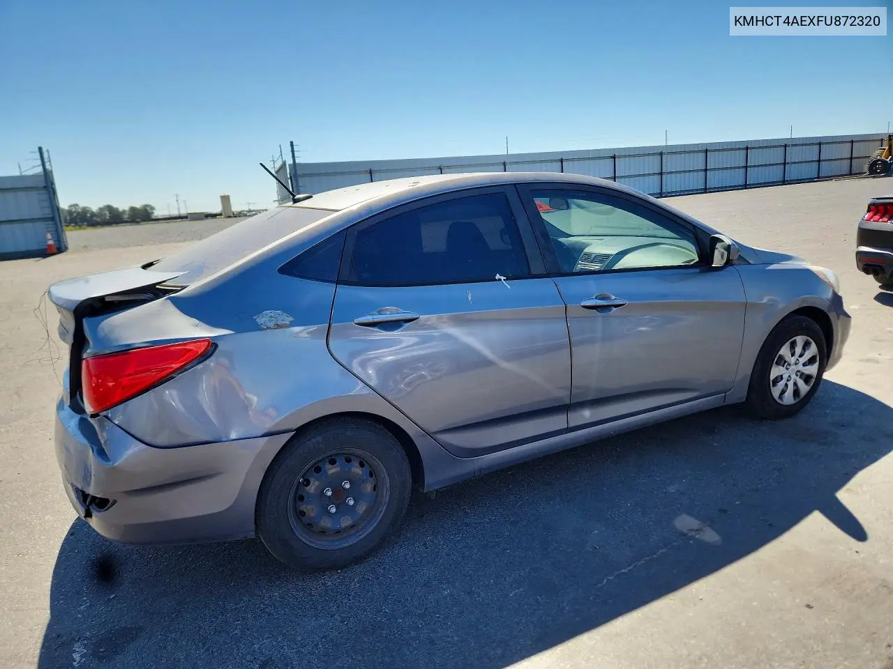 2015 Hyundai Accent Gls VIN: KMHCT4AEXFU872320 Lot: 59702126