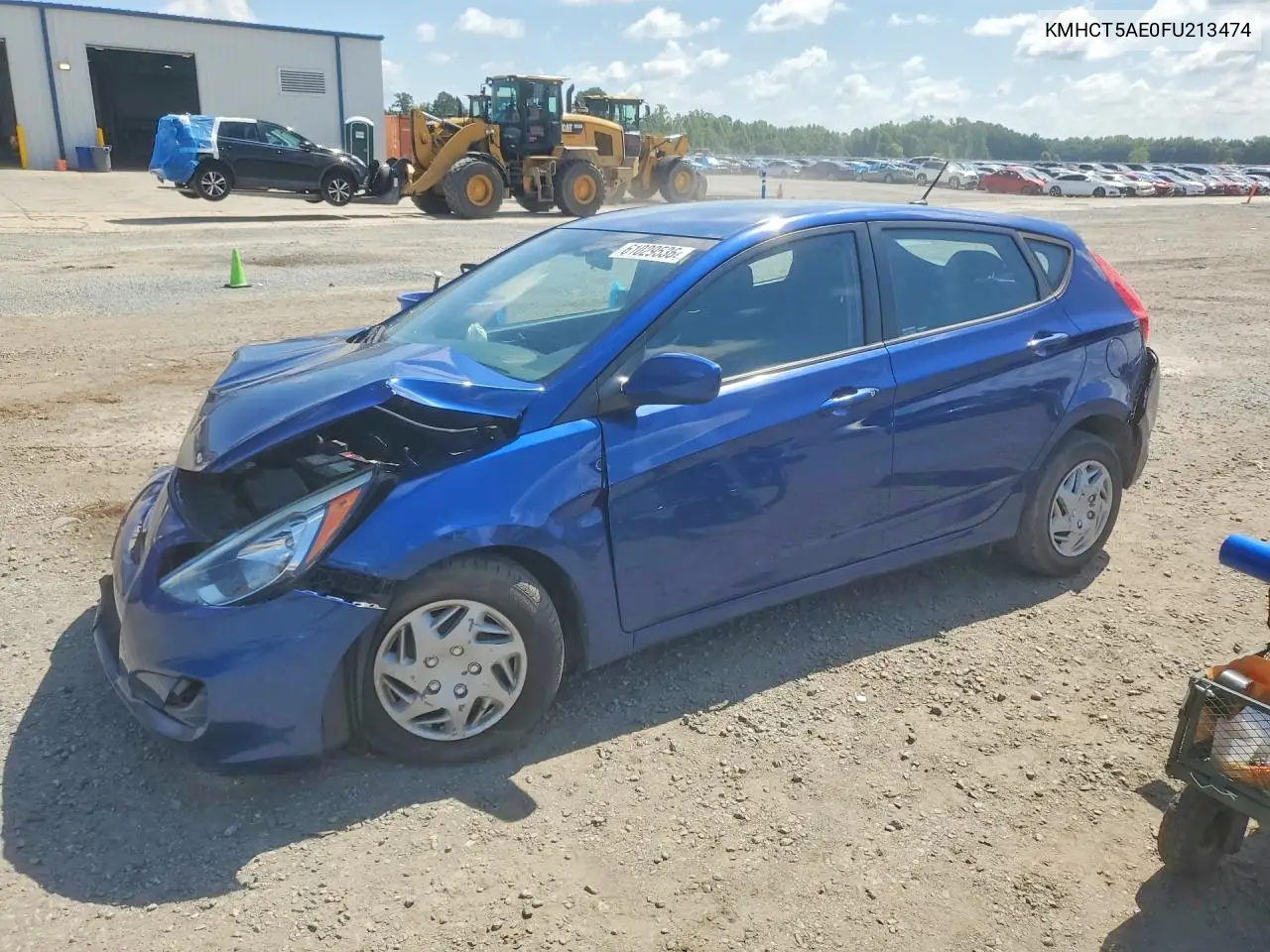 2015 Hyundai Accent Gs VIN: KMHCT5AE0FU213474 Lot: 61029536