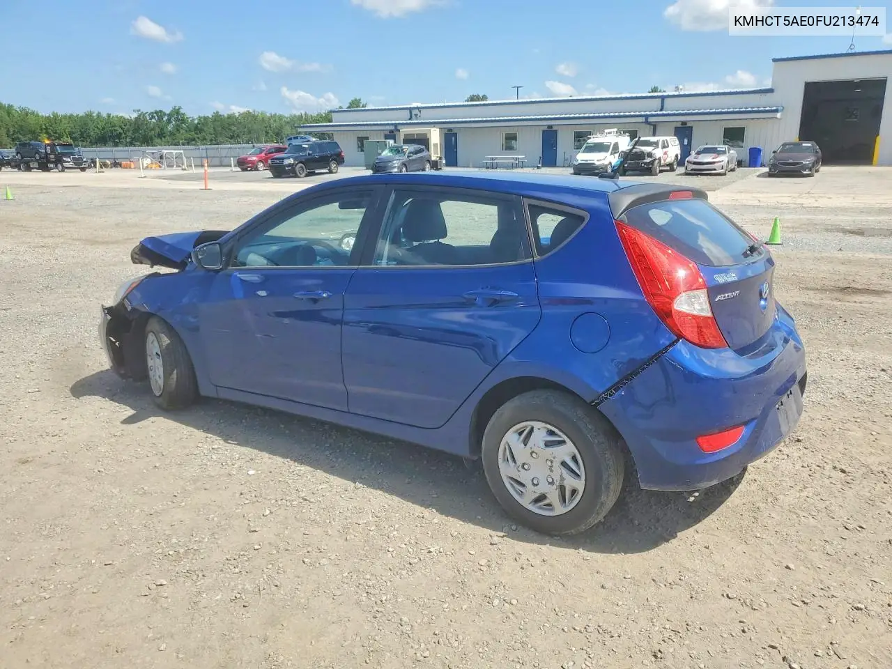 2015 Hyundai Accent Gs VIN: KMHCT5AE0FU213474 Lot: 61029536