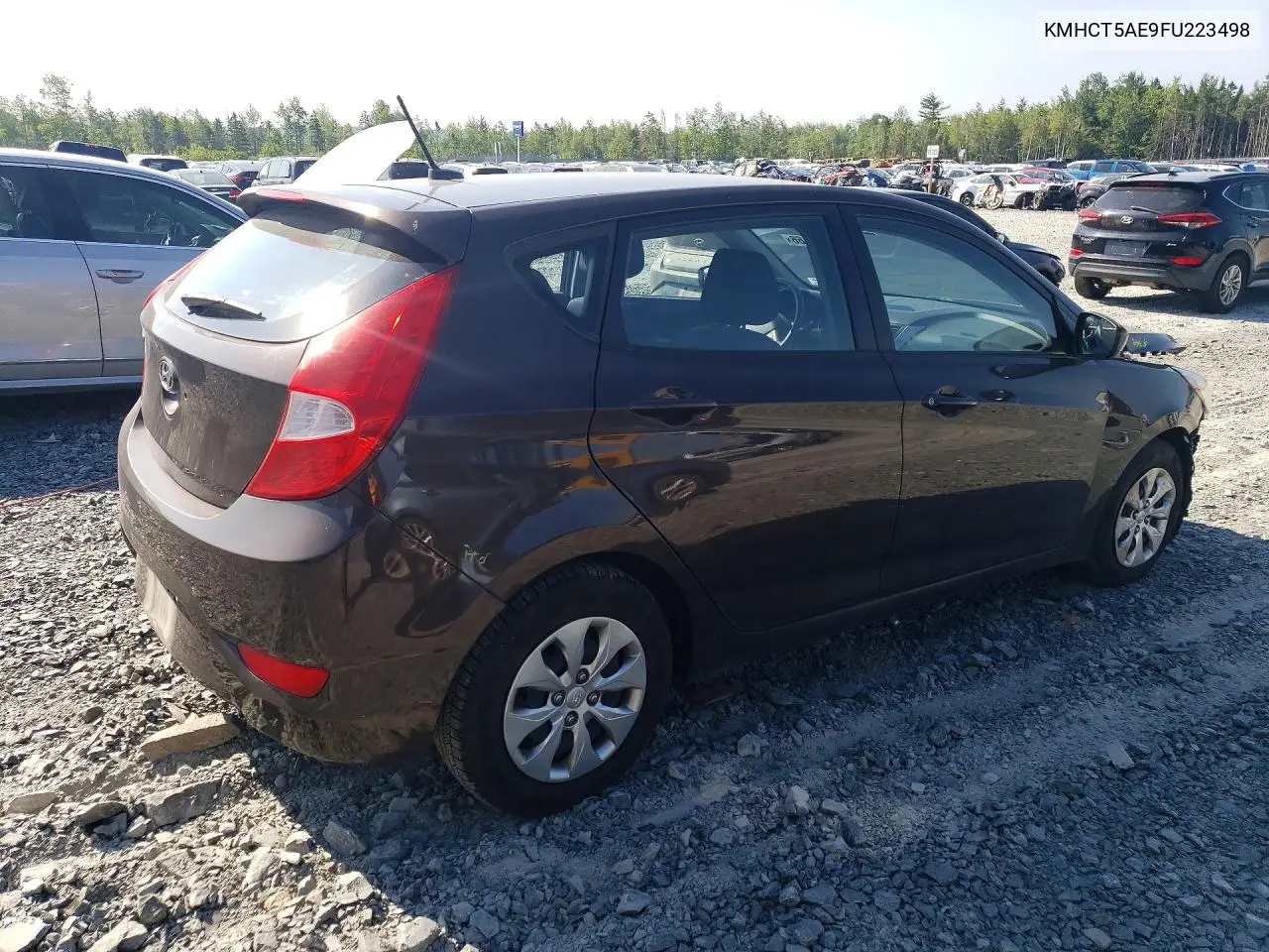 2015 Hyundai Accent Gs VIN: KMHCT5AE9FU223498 Lot: 61392466