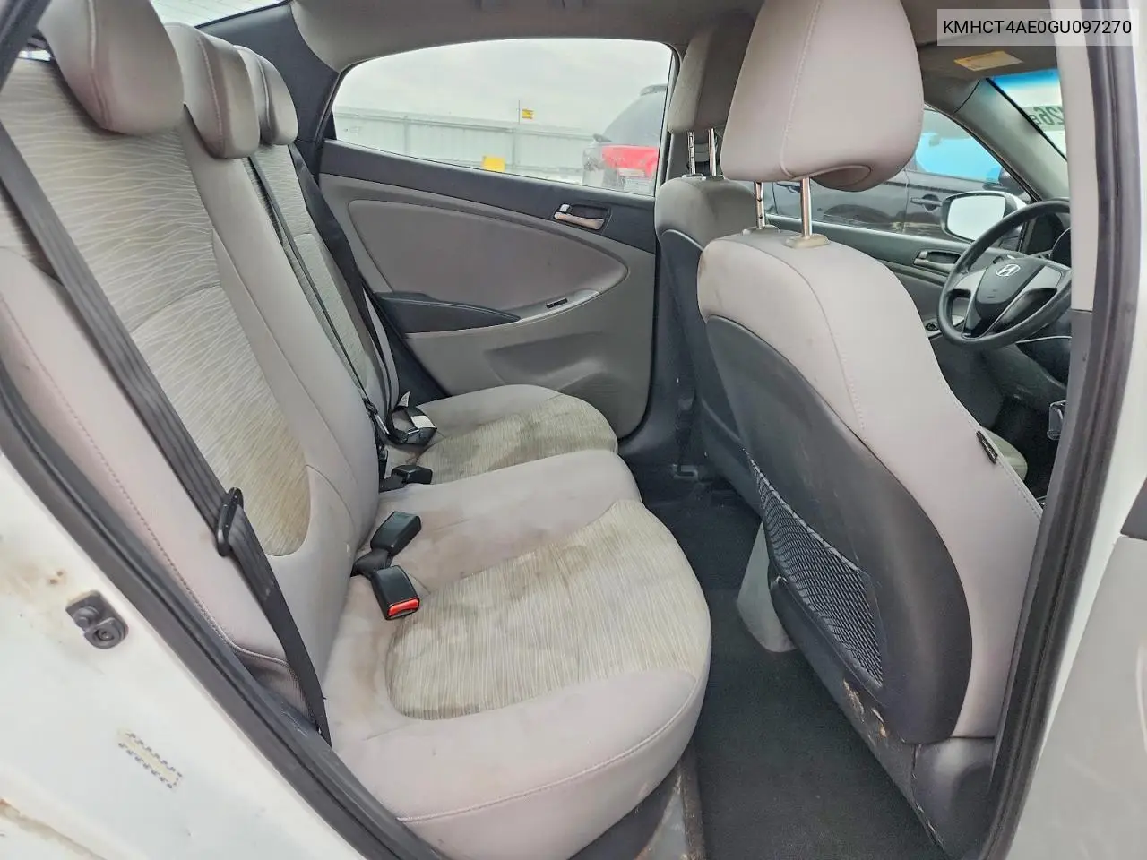 2016 Hyundai Accent Se VIN: KMHCT4AE0GU097270 Lot: 58465426