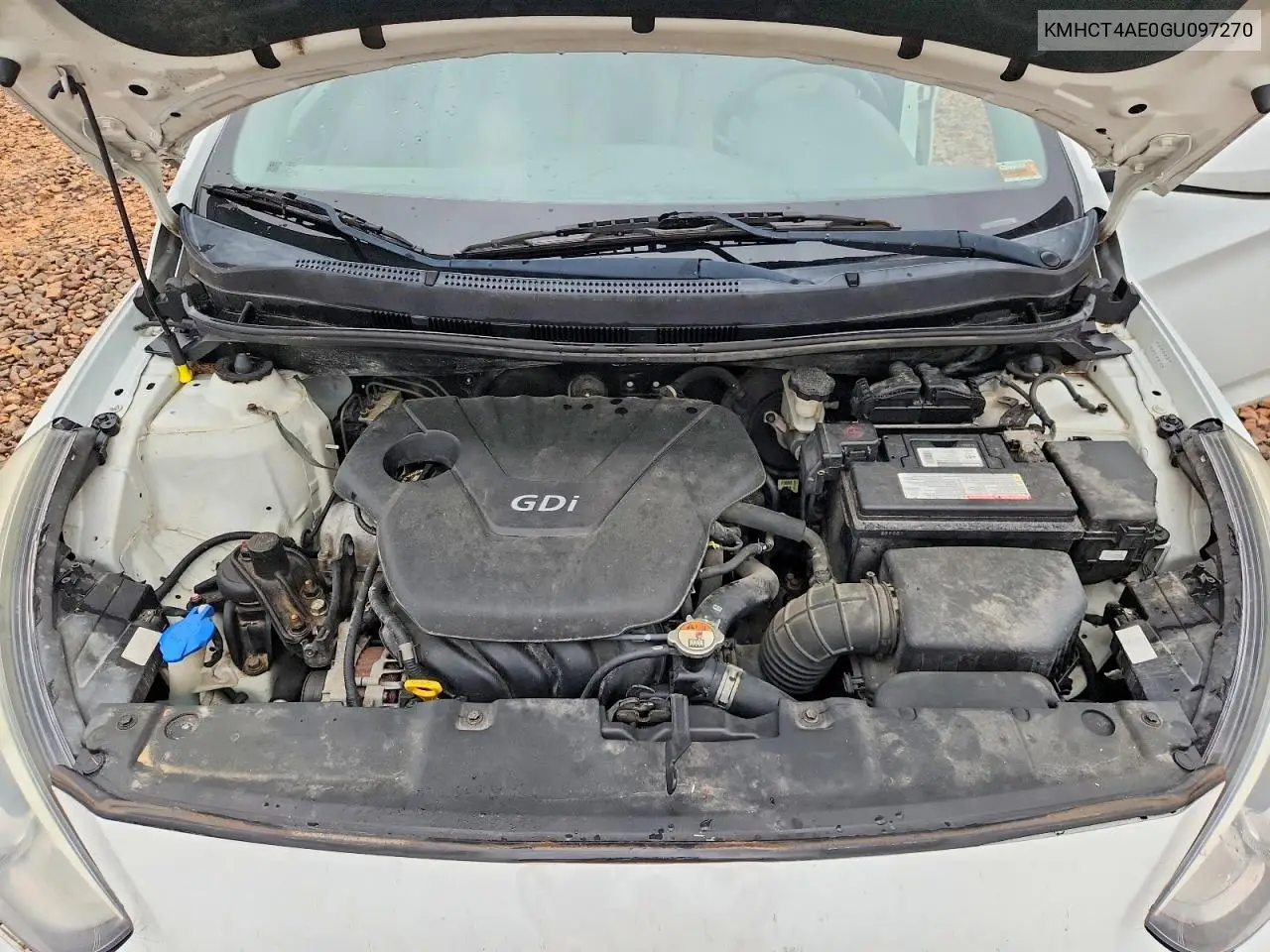 2016 Hyundai Accent Se VIN: KMHCT4AE0GU097270 Lot: 58465426
