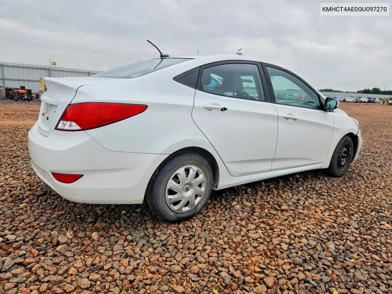 2016 Hyundai Accent Se VIN: KMHCT4AE0GU097270 Lot: 58465426