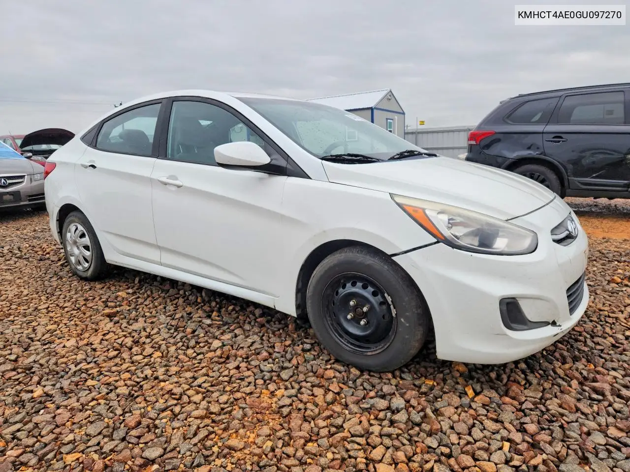 2016 Hyundai Accent Se VIN: KMHCT4AE0GU097270 Lot: 58465426
