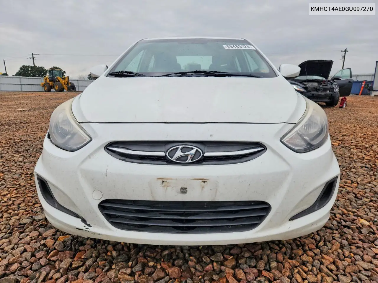2016 Hyundai Accent Se VIN: KMHCT4AE0GU097270 Lot: 58465426