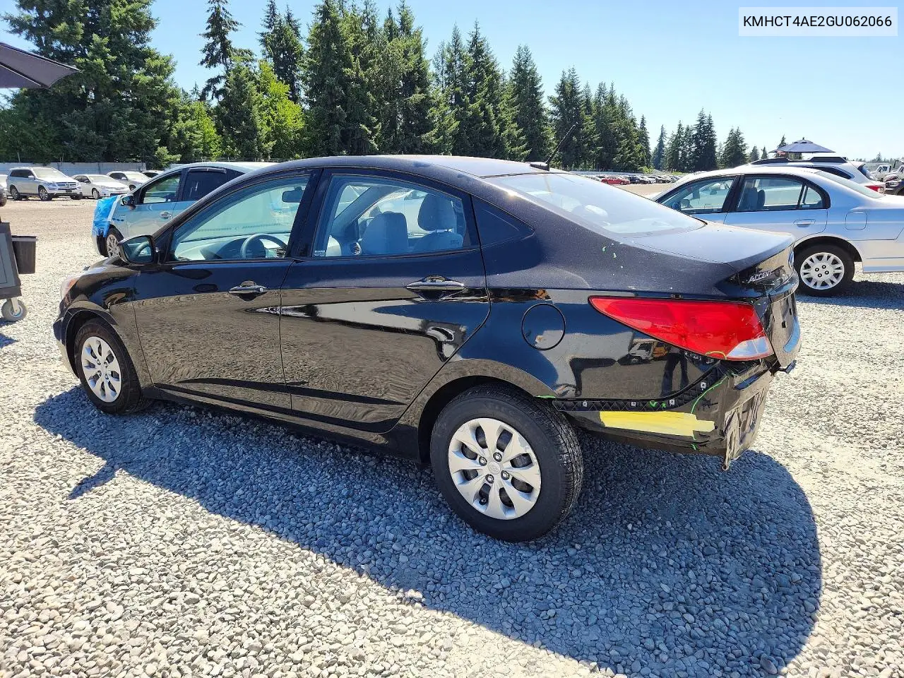2016 Hyundai Accent Se VIN: KMHCT4AE2GU062066 Lot: 59901836
