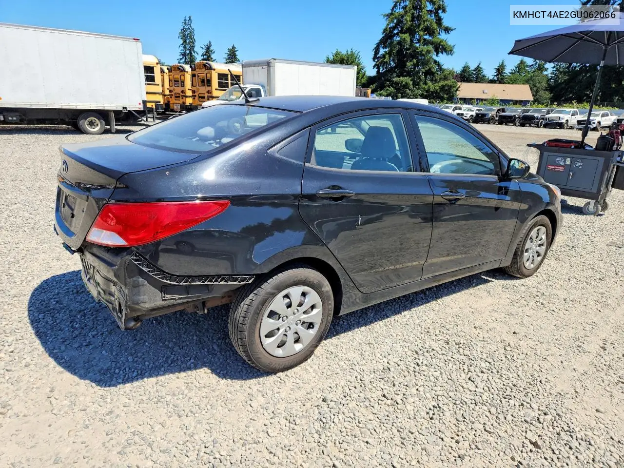 2016 Hyundai Accent Se VIN: KMHCT4AE2GU062066 Lot: 59901836