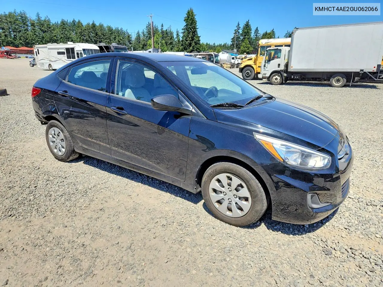 2016 Hyundai Accent Se VIN: KMHCT4AE2GU062066 Lot: 59901836