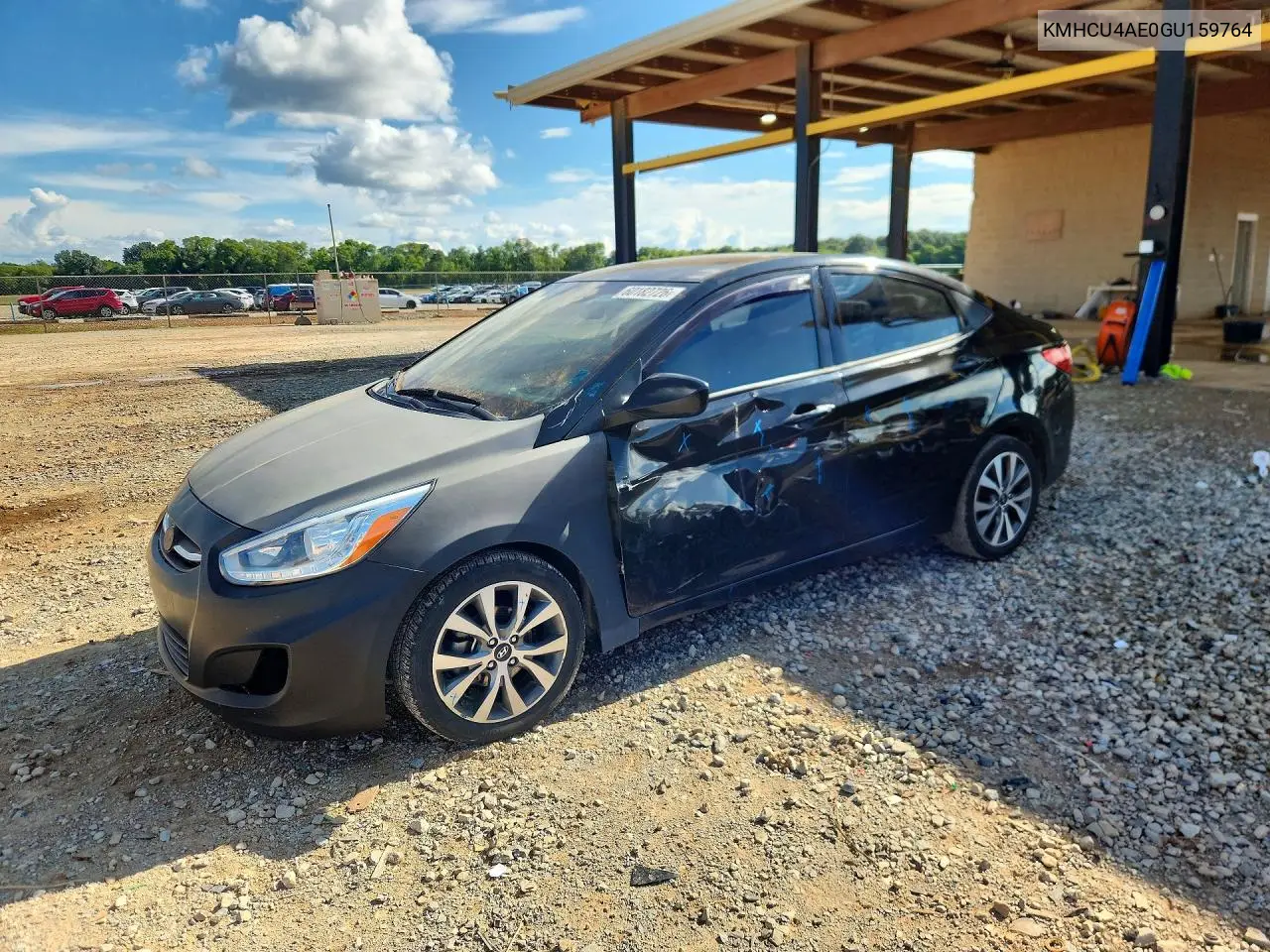 2016 Hyundai Accent Se VIN: KMHCU4AE0GU159764 Lot: 60182726