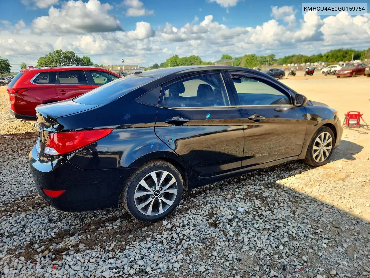 2016 Hyundai Accent Se VIN: KMHCU4AE0GU159764 Lot: 60182726
