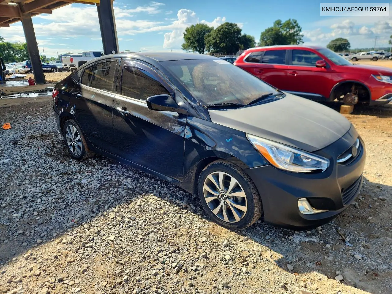 2016 Hyundai Accent Se VIN: KMHCU4AE0GU159764 Lot: 60182726