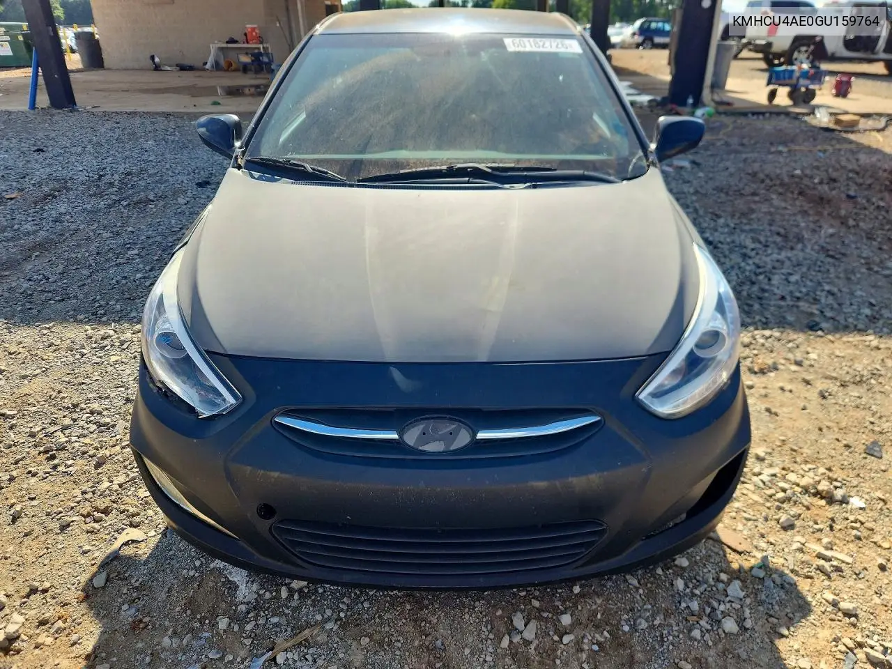 2016 Hyundai Accent Se VIN: KMHCU4AE0GU159764 Lot: 60182726