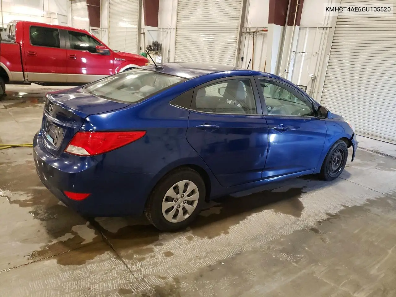 2016 Hyundai Accent Se VIN: KMHCT4AE6GU105520 Lot: 60219006