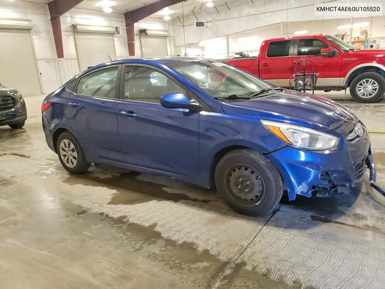 2016 Hyundai Accent Se VIN: KMHCT4AE6GU105520 Lot: 60219006
